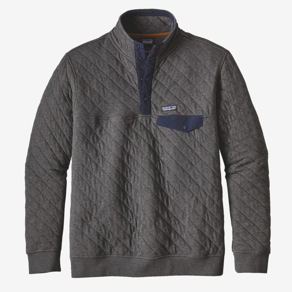 Patagonia Men's Organic Cotton Quilt Snap-T Pullover